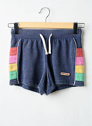 Short coupe droite bleu RIP CURL femme