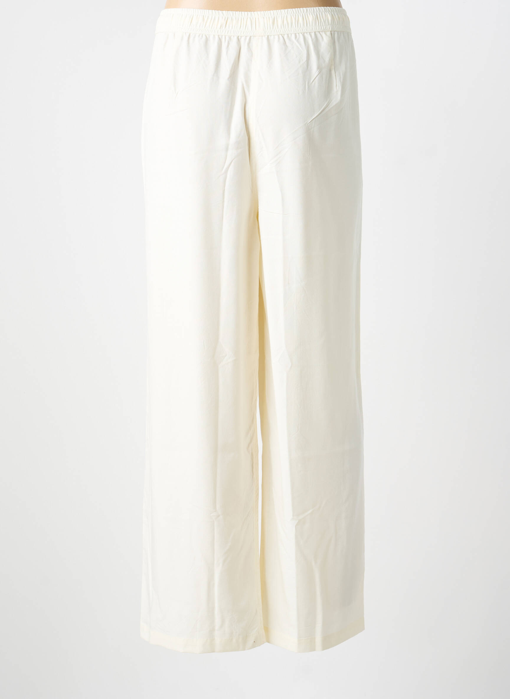 Pantalon large coupe fluide taille basse beige REGATTA femme