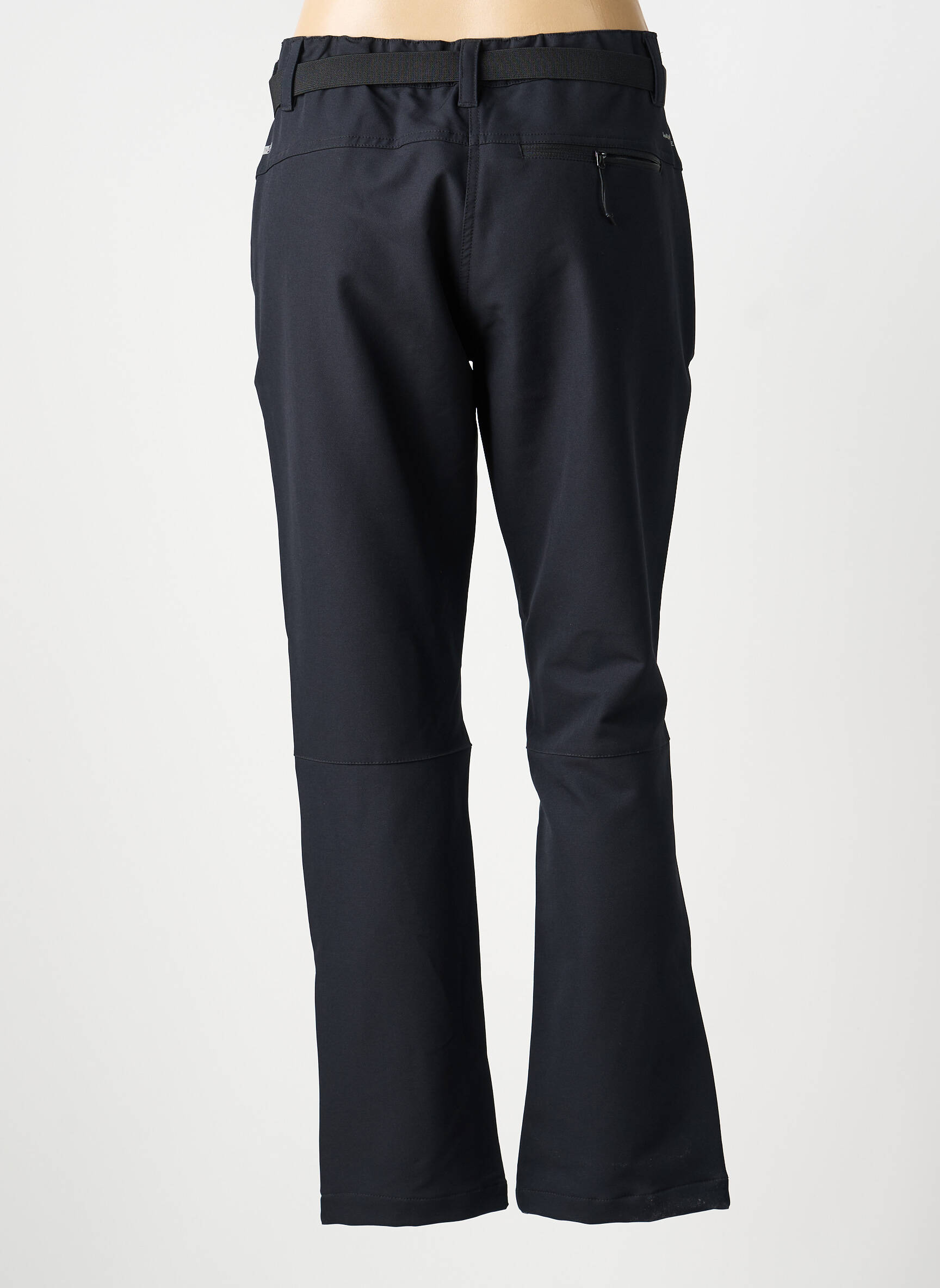 Pantalon droit stretch taille normale noir WANABEE femme
