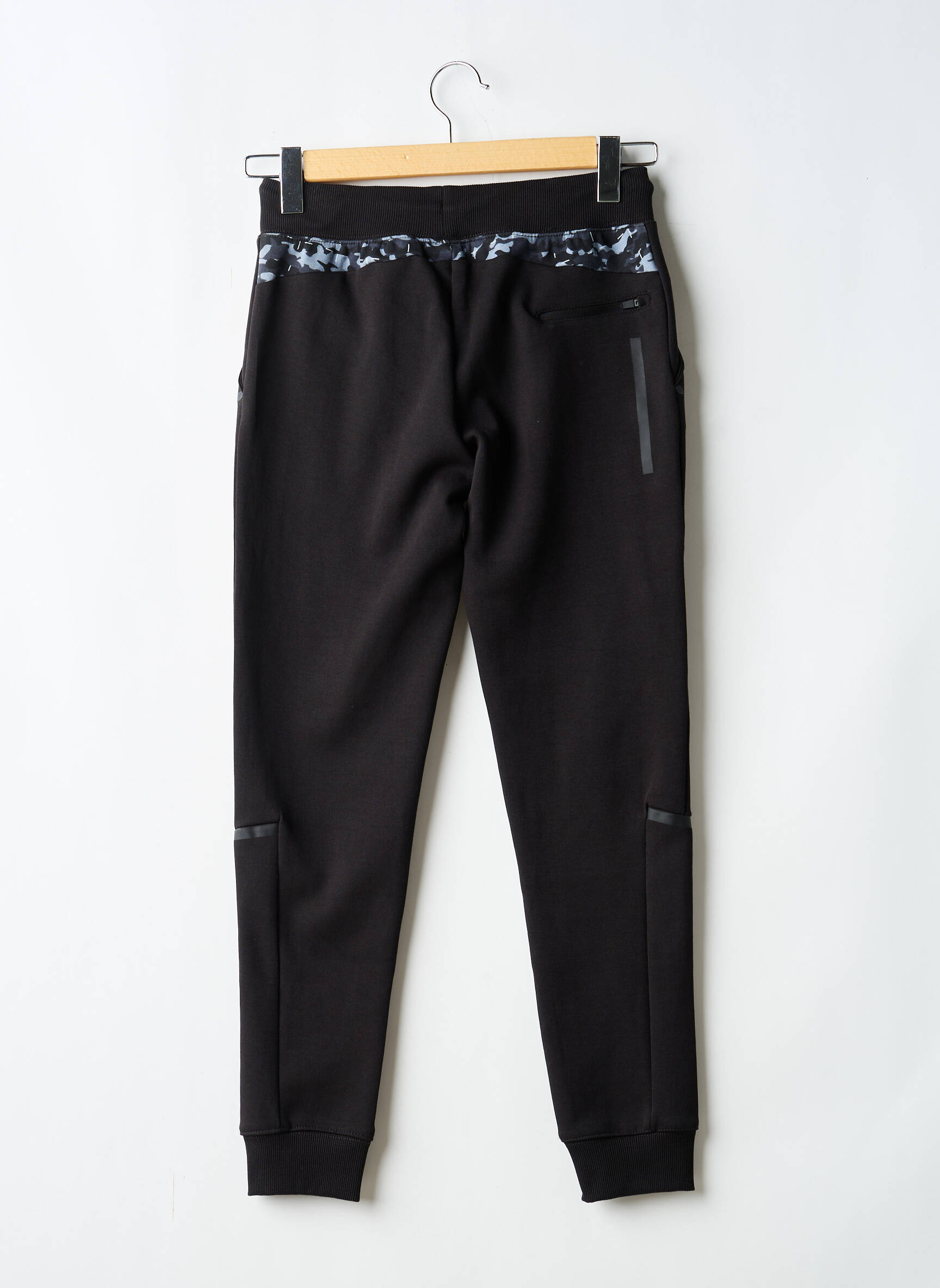 Jogging stretch taille élastique noir ENERGETICS garçon