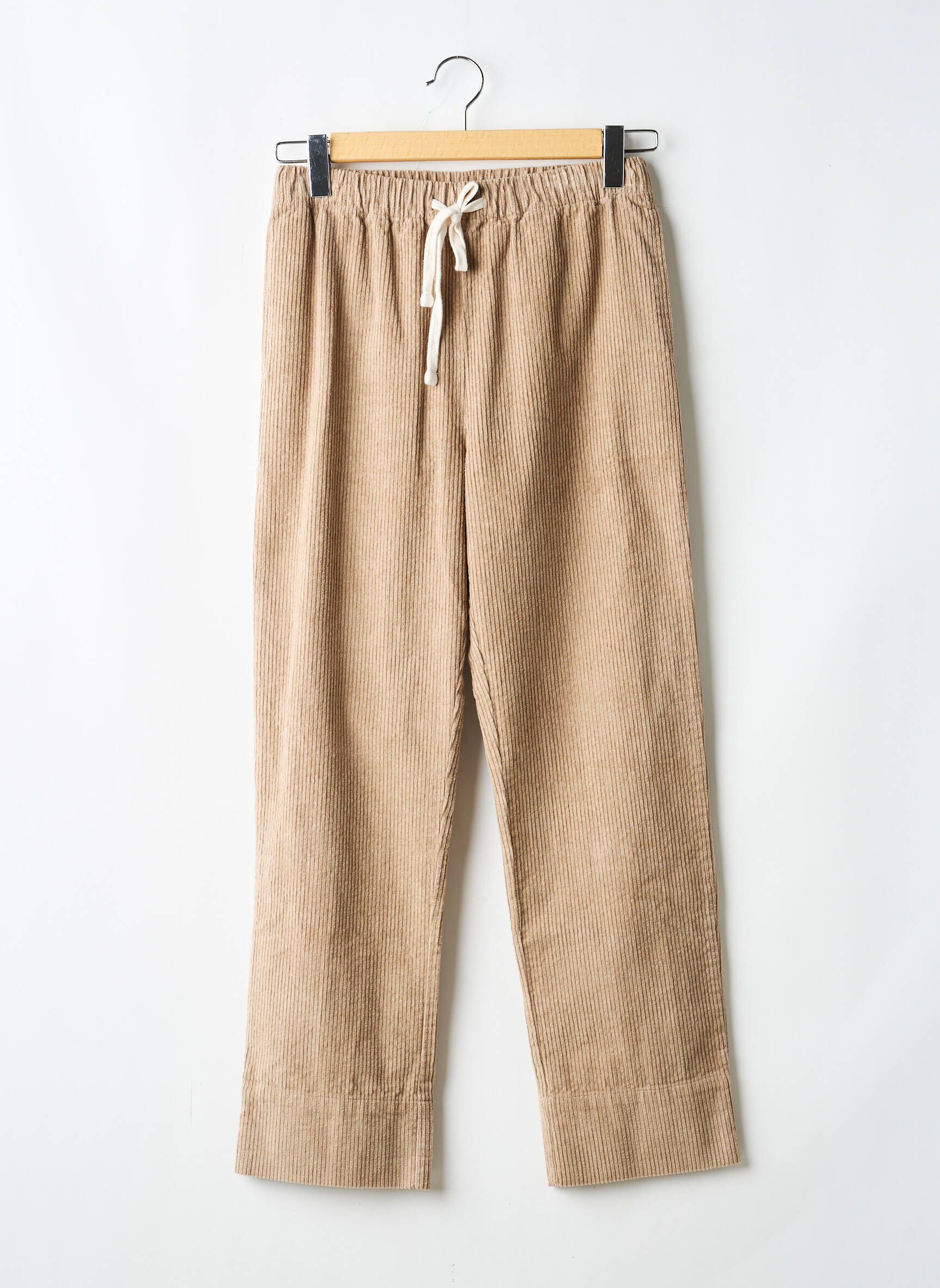 Pantalon droit stretch taille normale beige VOLCOM femme