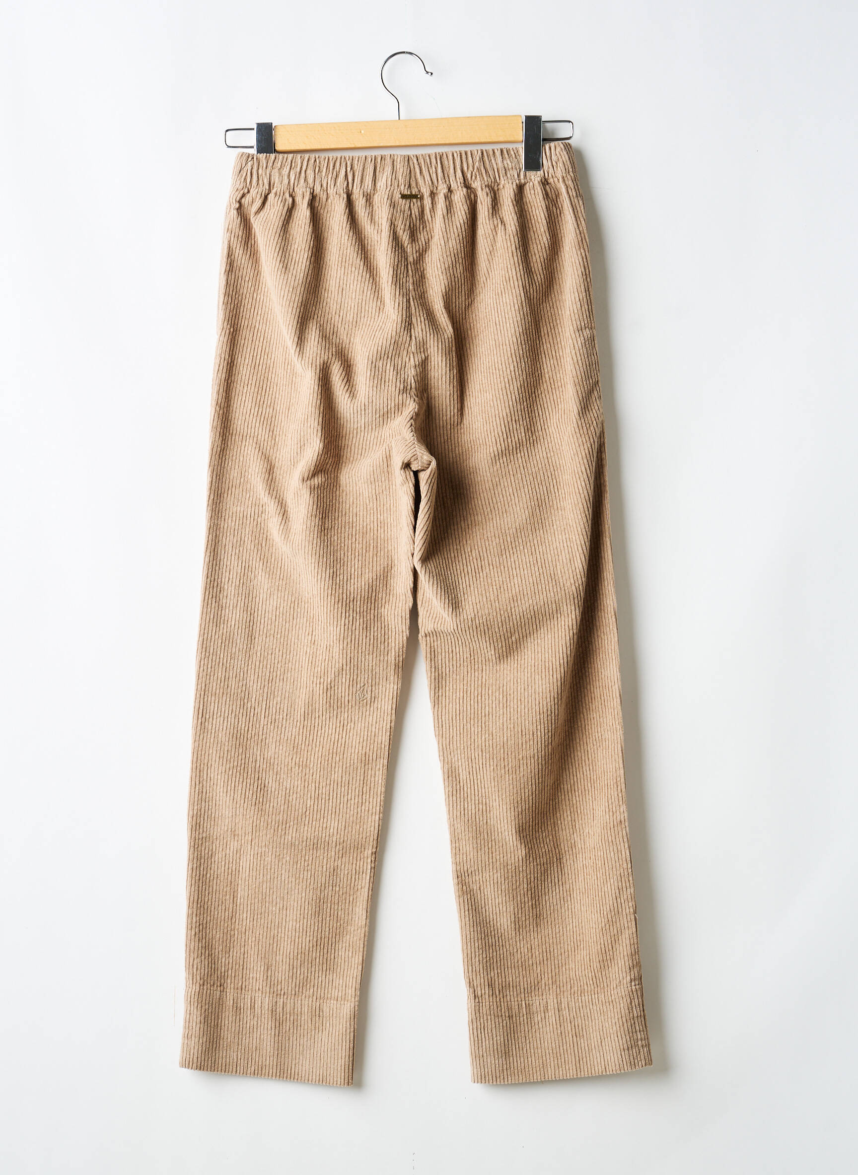 Pantalon droit stretch taille normale beige VOLCOM femme