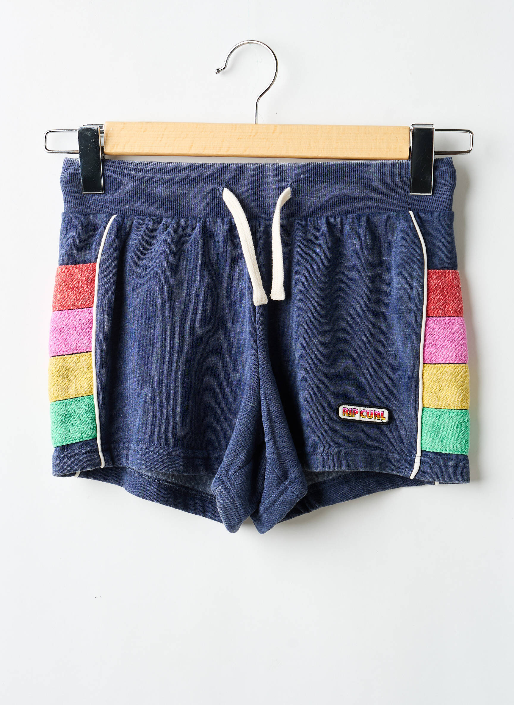 Short coupe droite bleu RIP CURL femme