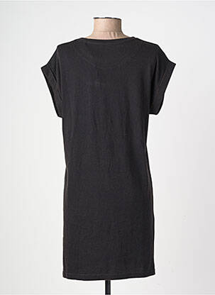 Robe courte manches courtes manches courtes noir VON DUTCH femme