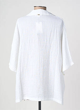 Chemisier manches courtes manches courtes blanc RIP CURL femme