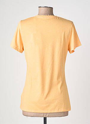 T-shirt col v manches courtes orange MC KINLEY femme