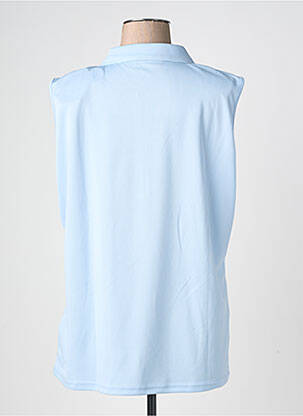 Polo stretch sans manche bleu ICEPEAK femme