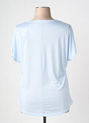 T-shirt col v manches courtes bleu DARE 2 BE femme