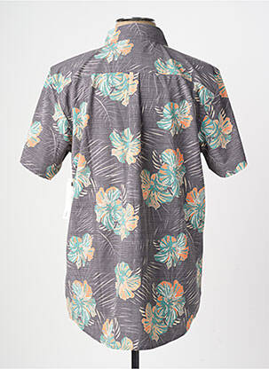 Chemise manches courtes imprimé tie and dye gris RIP CURL homme