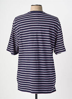 T-shirt bio manches courtes bleu TUC SURF homme