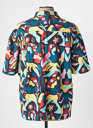 Chemise manches courtes imprimé fantaisie bleu VOLCOM homme