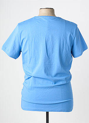 T-shirt coupe cintrée manches courtes bleu BENSON & CHERRY homme