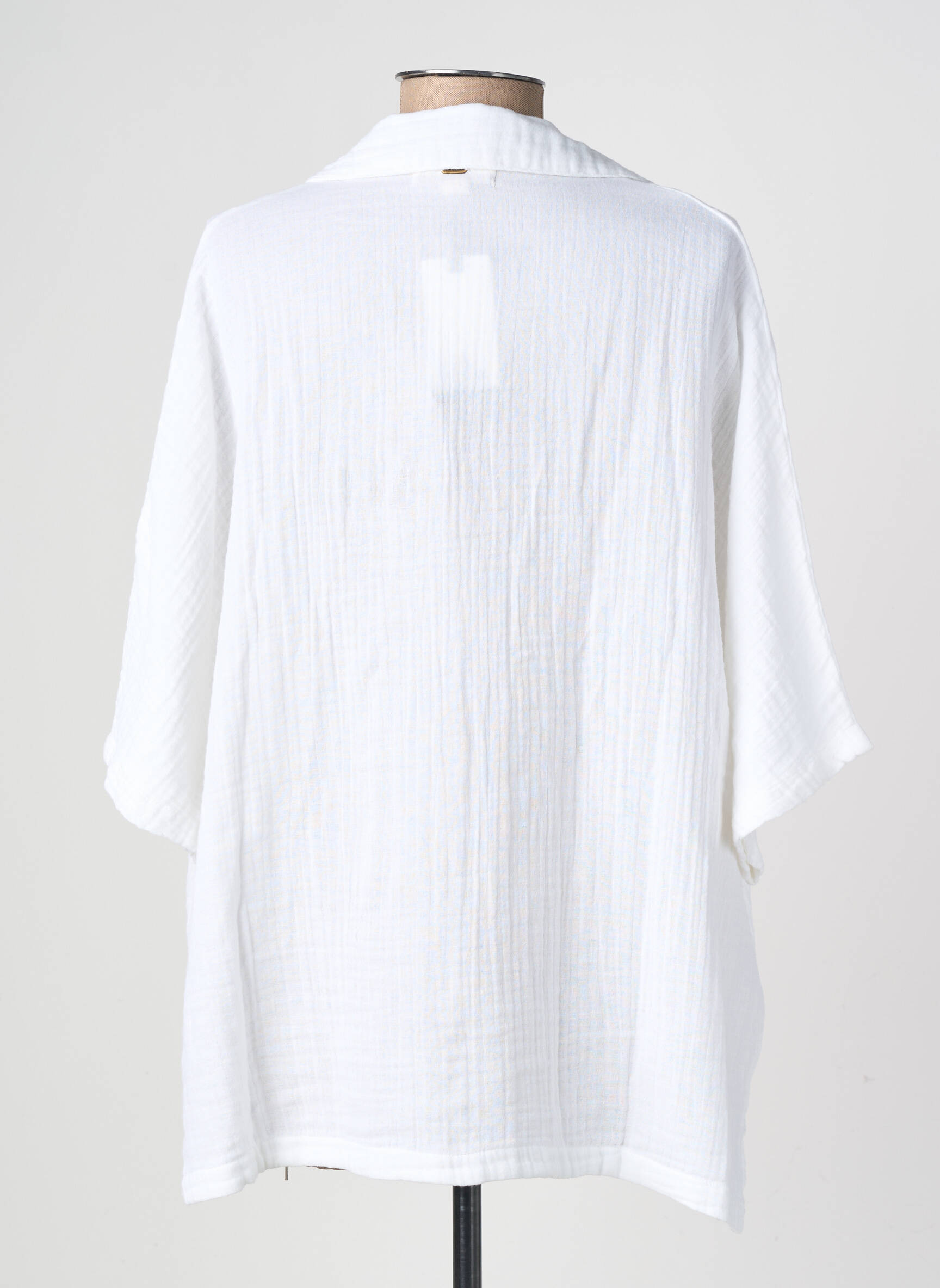 Chemisier manches courtes manches courtes blanc RIP CURL femme