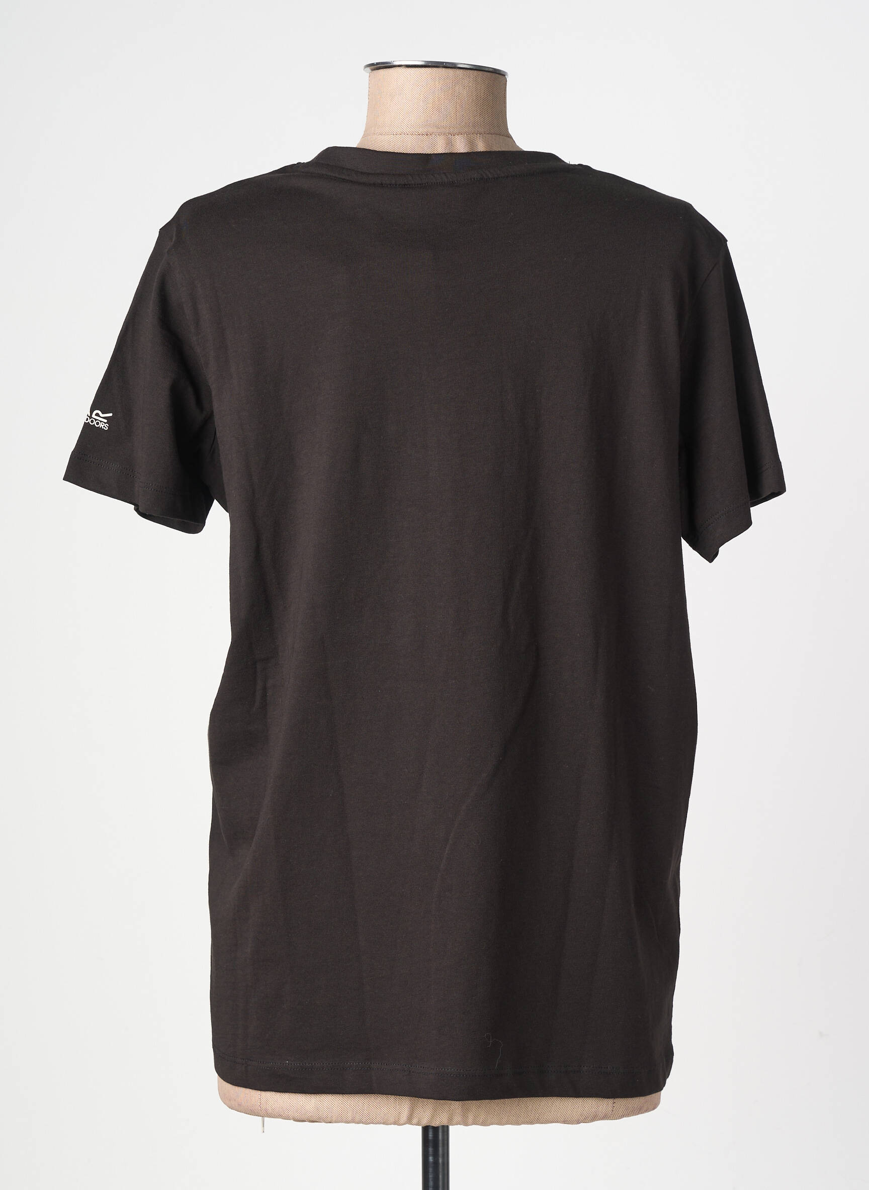 T-shirt coupe droite manches courtes noir REGATTA femme