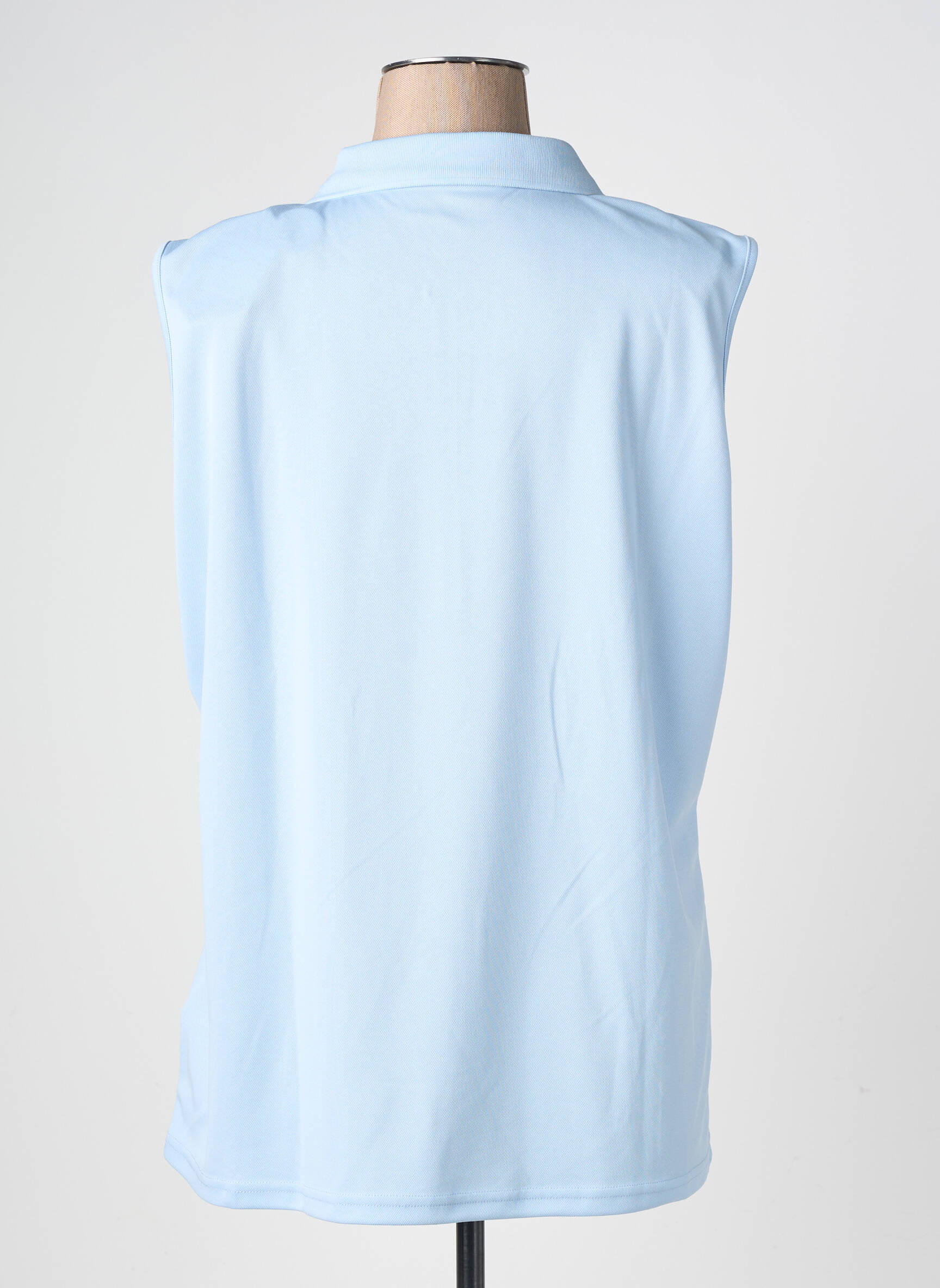 Polo stretch sans manche bleu ICEPEAK femme