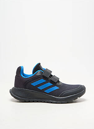 Baskets matière lisse bout rond noir ADIDAS garçon
