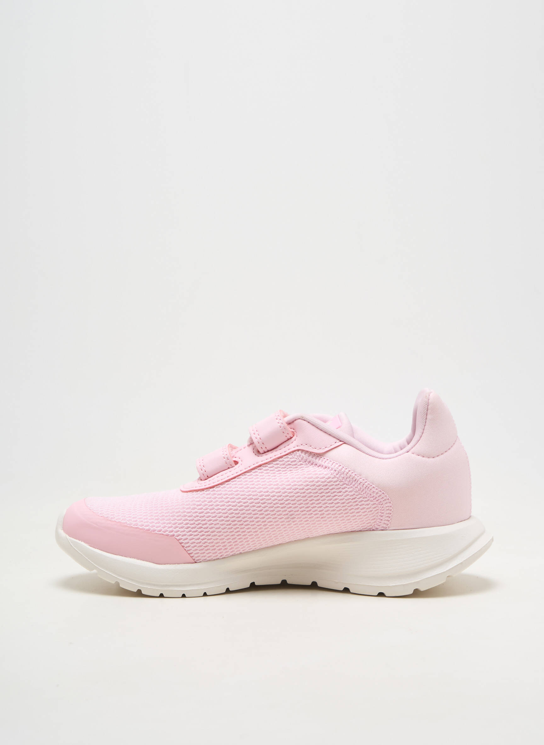 Baskets fermeture scratch bout rond rose ADIDAS fille
