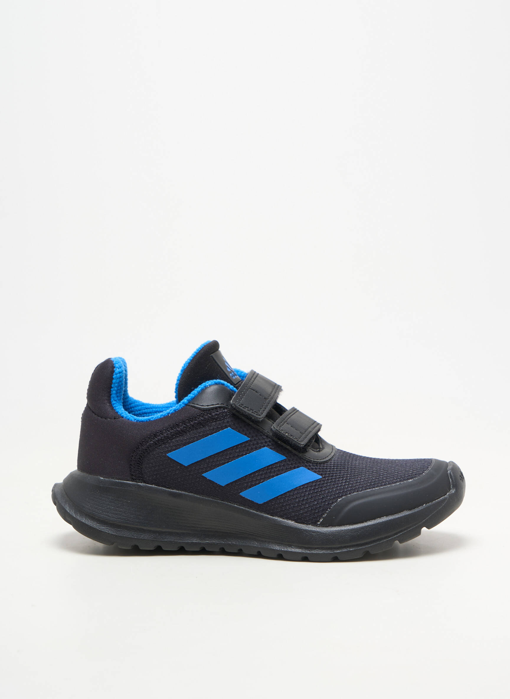 Baskets matière lisse bout rond noir ADIDAS garçon