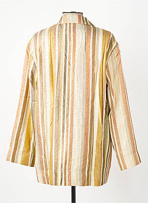 Blazer finition intérieure doublée jaune HOD femme