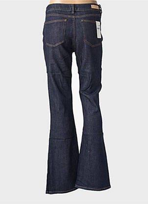 Jean coupe flare sélection denim taille haute bleu FIVE femme
