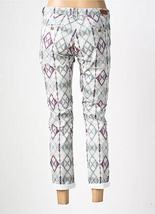 Pantalon 7/8 stretch taille normale vert HOD femme
