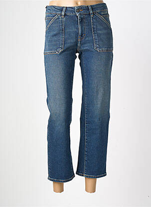 Pantalon 7/8 stretch taille normale bleu FIVE femme