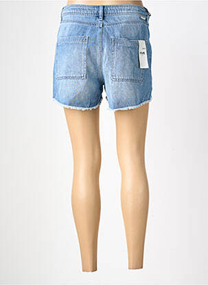 Short tissage denim taille normale bleu FIVE femme