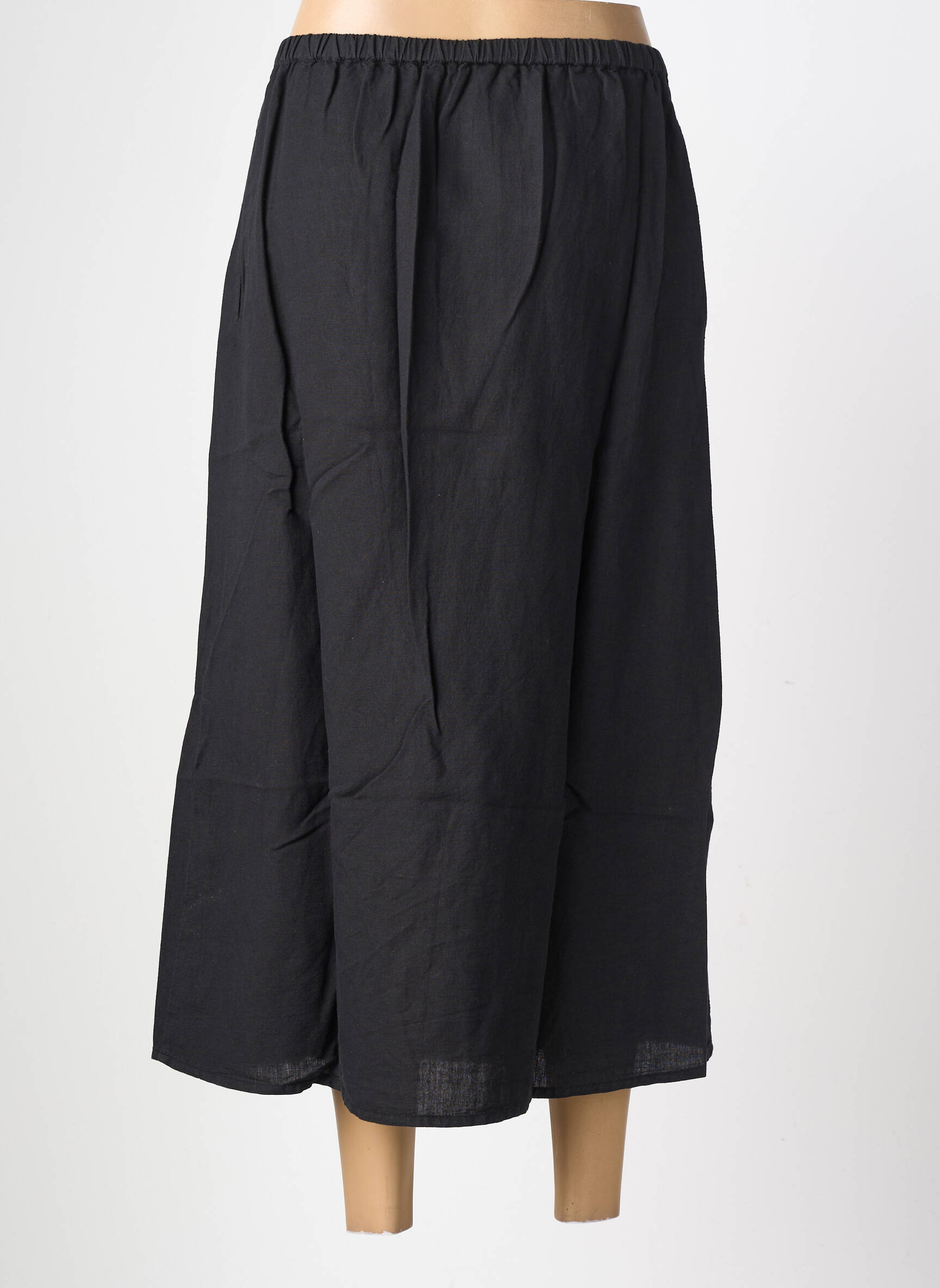 Jupe longue taille normale noir HOD femme