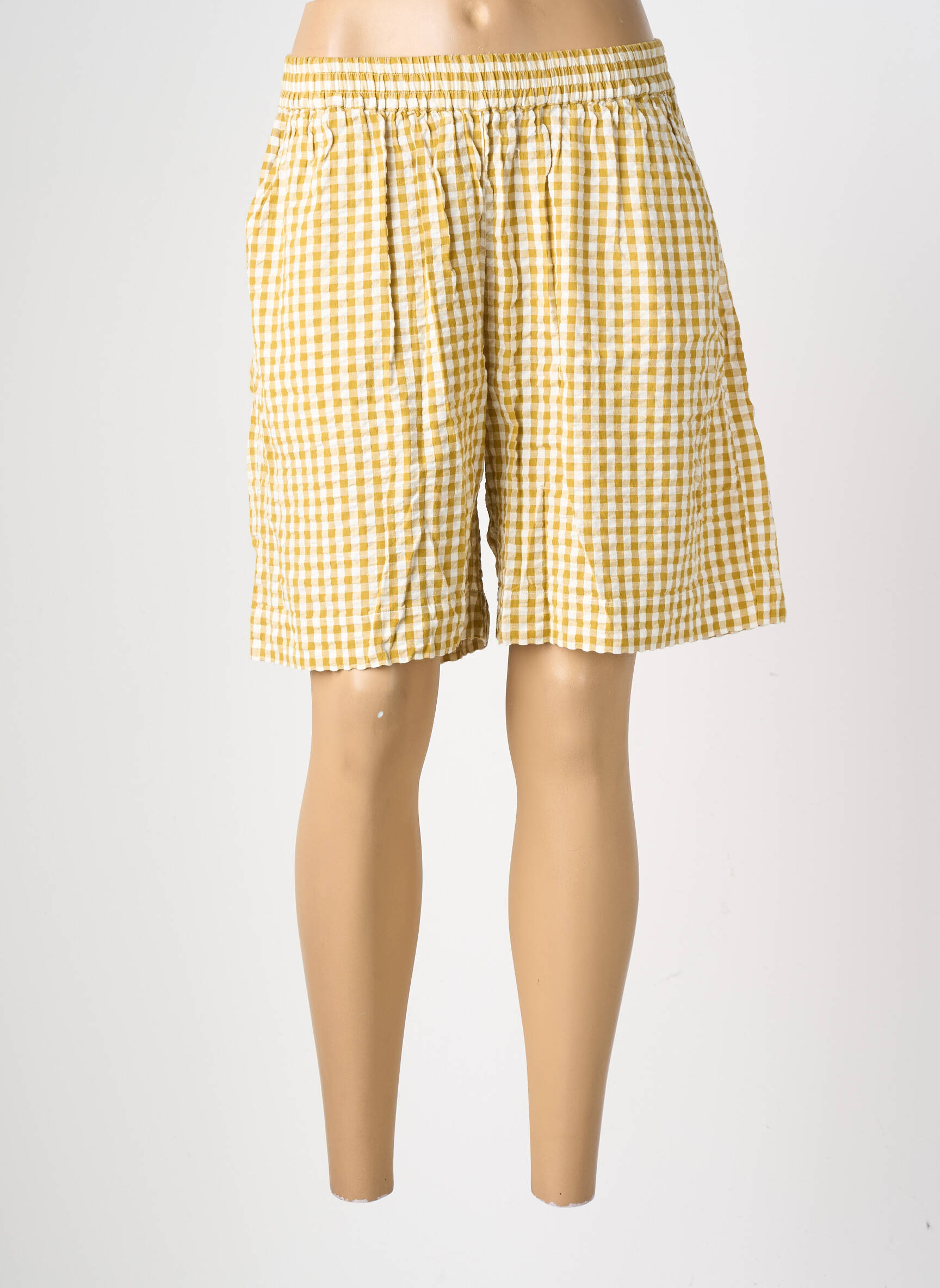 Short taille normale taille normale jaune HOD femme