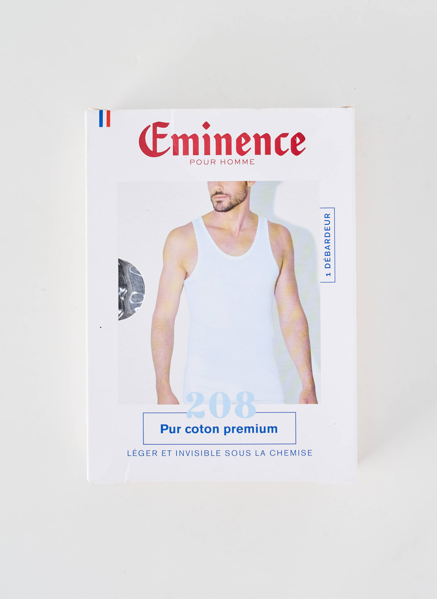 Débardeur coupe cintrée sans manche gris EMINENCE homme