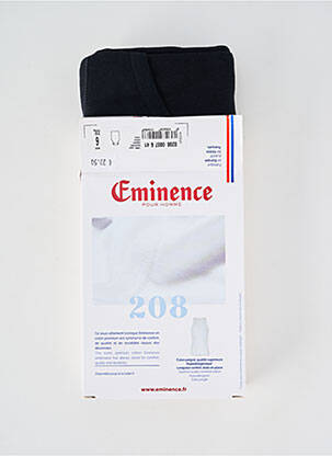 Débardeur coupe cintrée sans manche noir EMINENCE homme