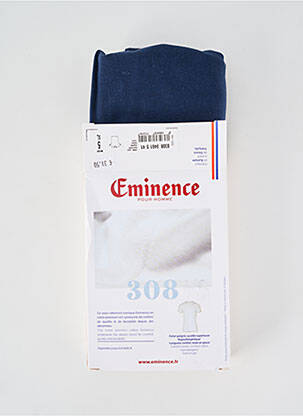 T-shirt coupe cintrée manches courtes bleu EMINENCE homme