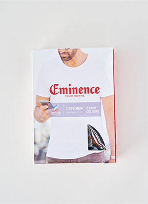 T-shirt coupe cintrée manches courtes noir EMINENCE homme