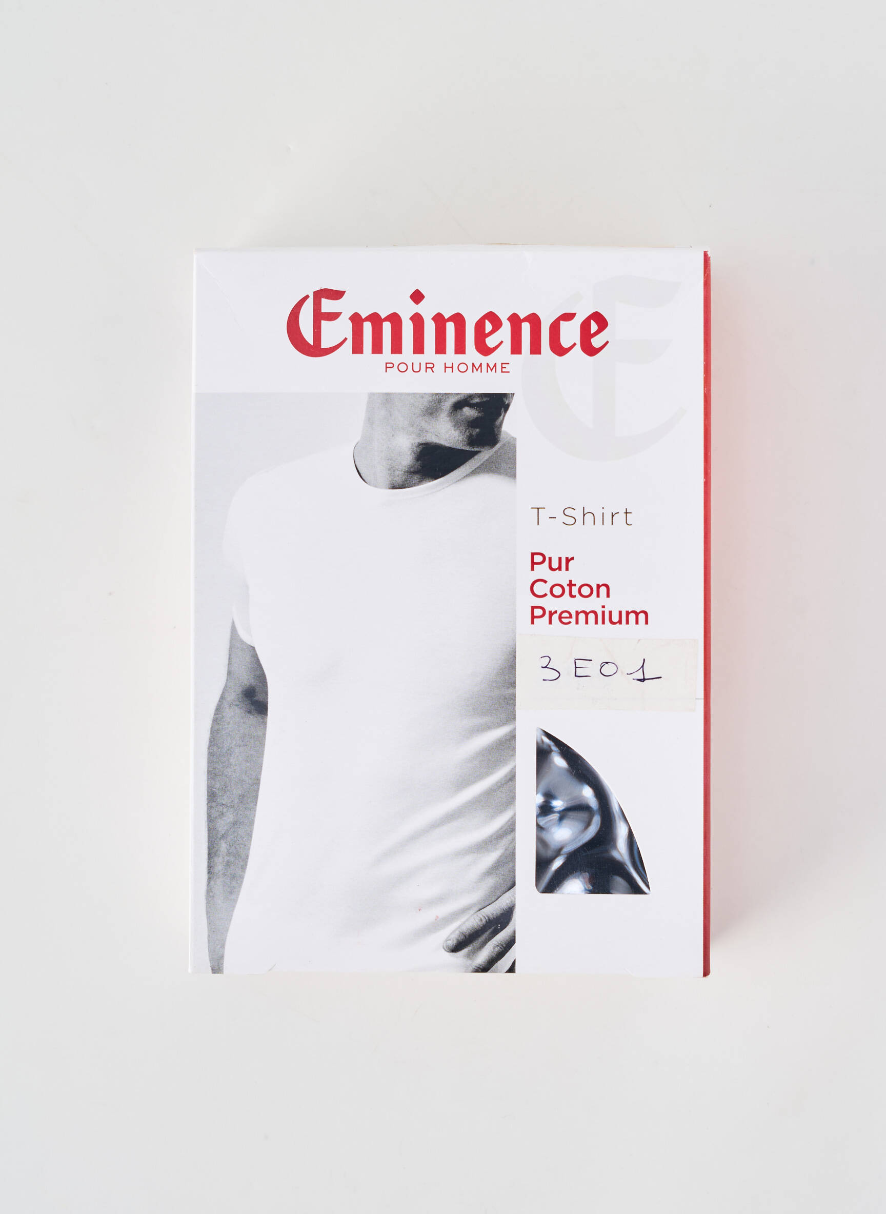 T-shirt coupe cintrée manches courtes noir EMINENCE homme