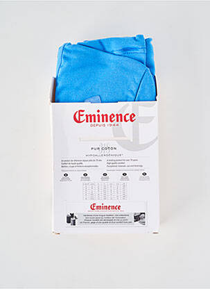 T-shirt coupe cintrée manches courtes bleu EMINENCE homme