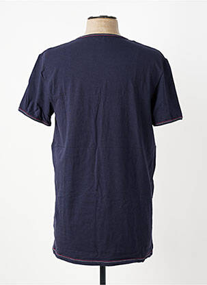 T-shirt stretch manches courtes bleu EMINENCE homme