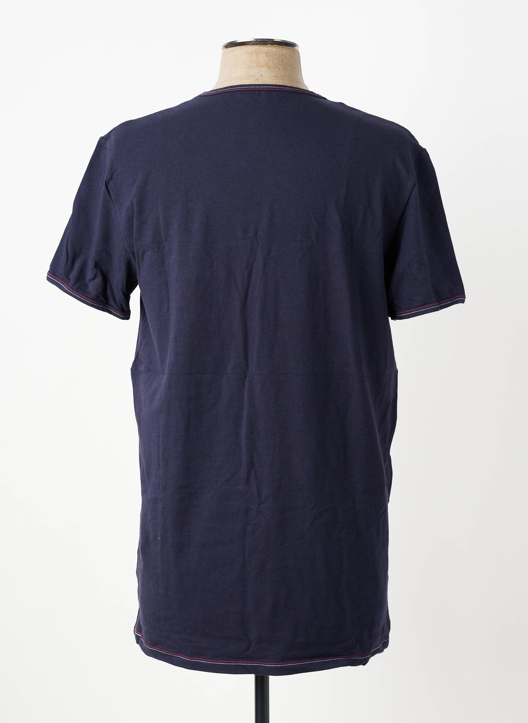 T-shirt stretch manches courtes bleu EMINENCE homme