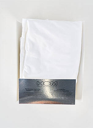 Débardeur coupe cintrée sans manche blanc HOM homme