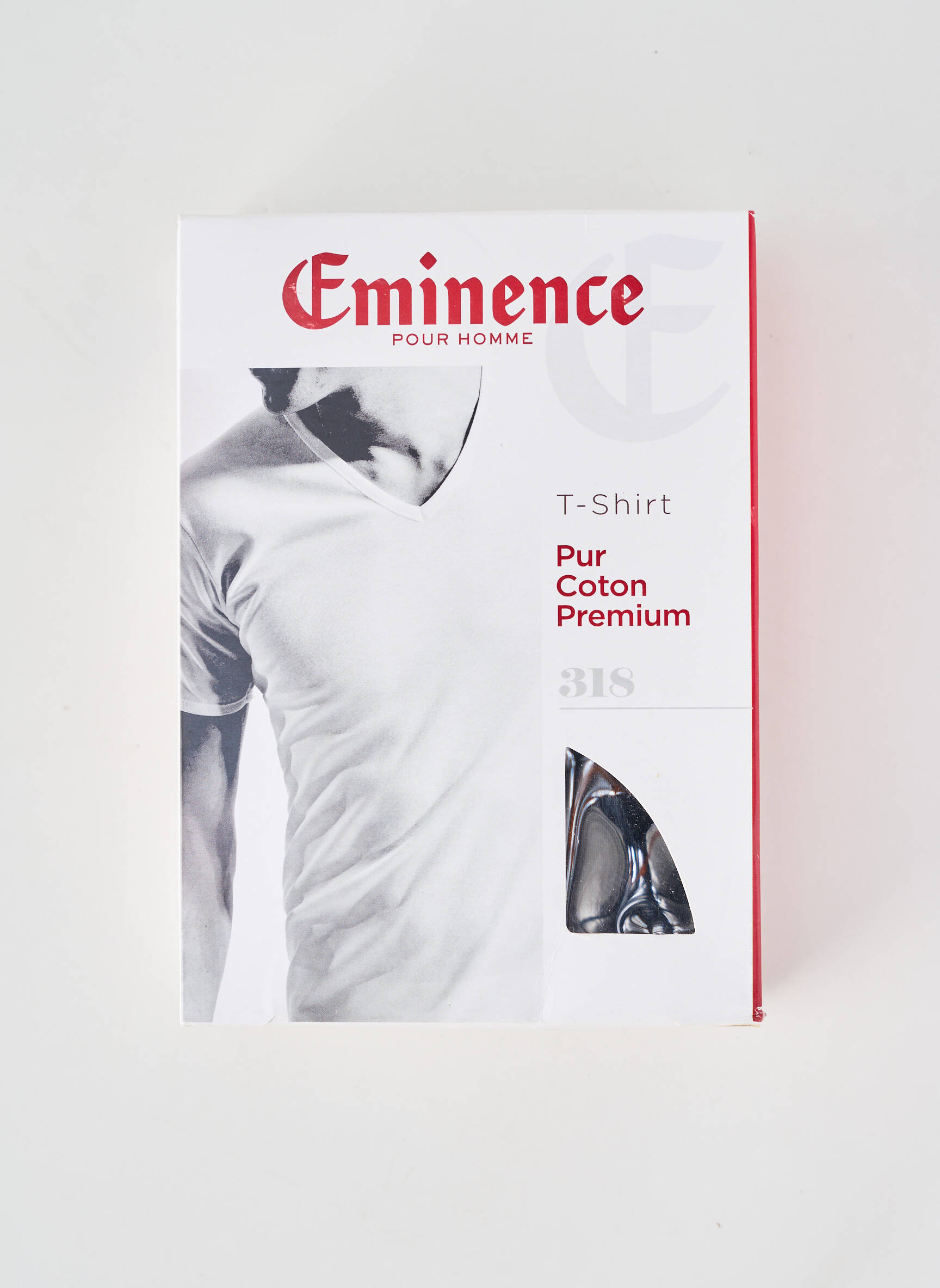 T-shirt coupe cintrée manches courtes noir EMINENCE homme
