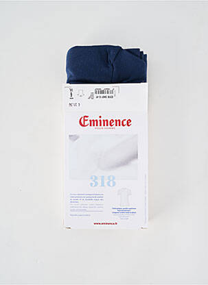 T-shirt stretch manches courtes bleu EMINENCE homme