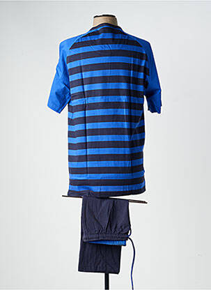 Pyjashort fermeture boutonnée sur le devant bleu EMINENCE homme