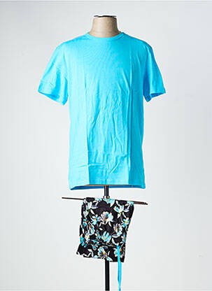 Pyjashort stretch bleu HOM homme