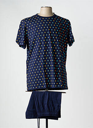 Pyjashort stretch bleu HOM homme