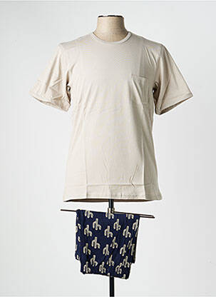 Pyjashort stretch beige RINGELLA homme