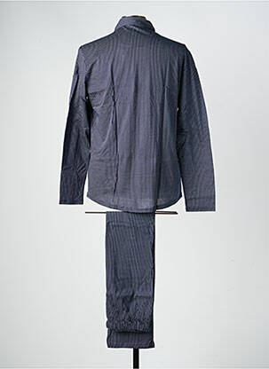 Pyjama coupe droite bleu HOM homme