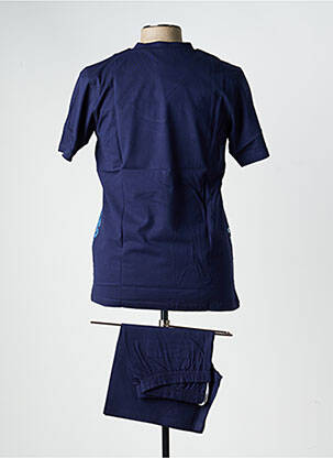 Pyjashort stretch bleu RINGELLA homme