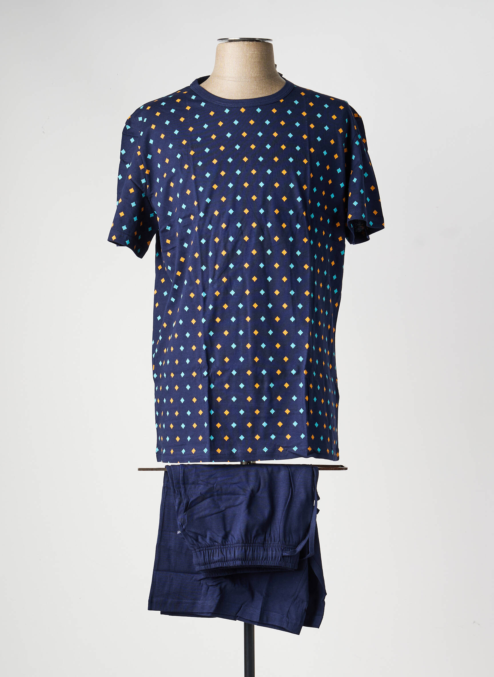 Pyjashort stretch bleu HOM homme