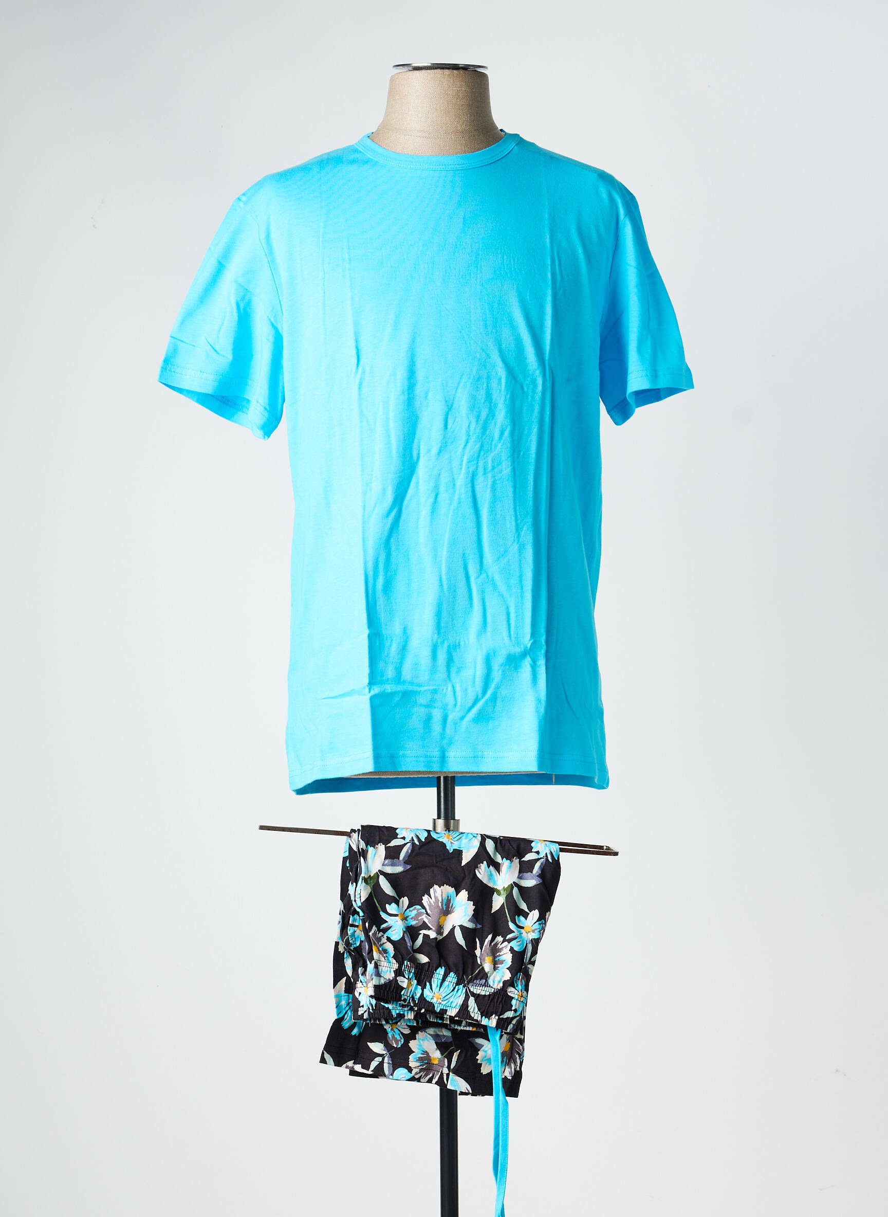 Pyjashort stretch bleu HOM homme