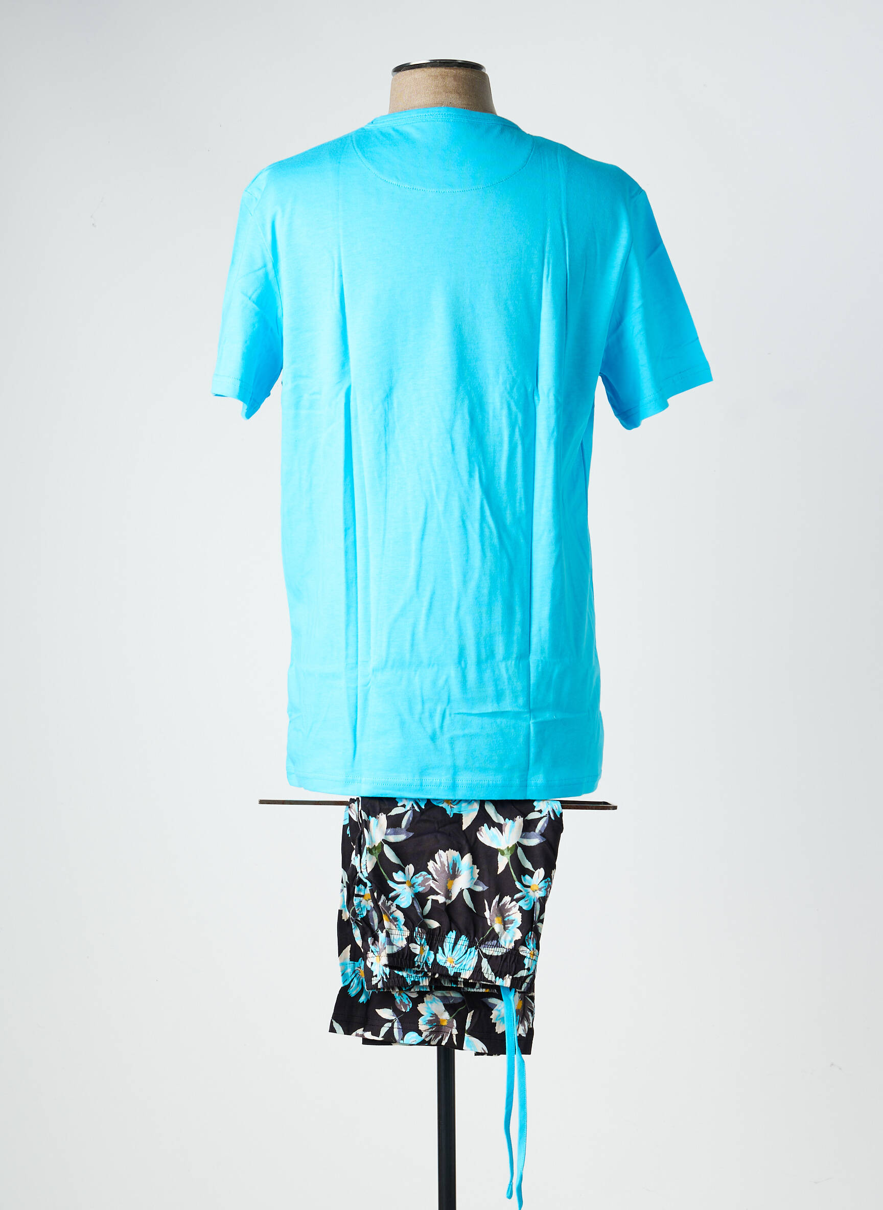 Pyjashort stretch bleu HOM homme