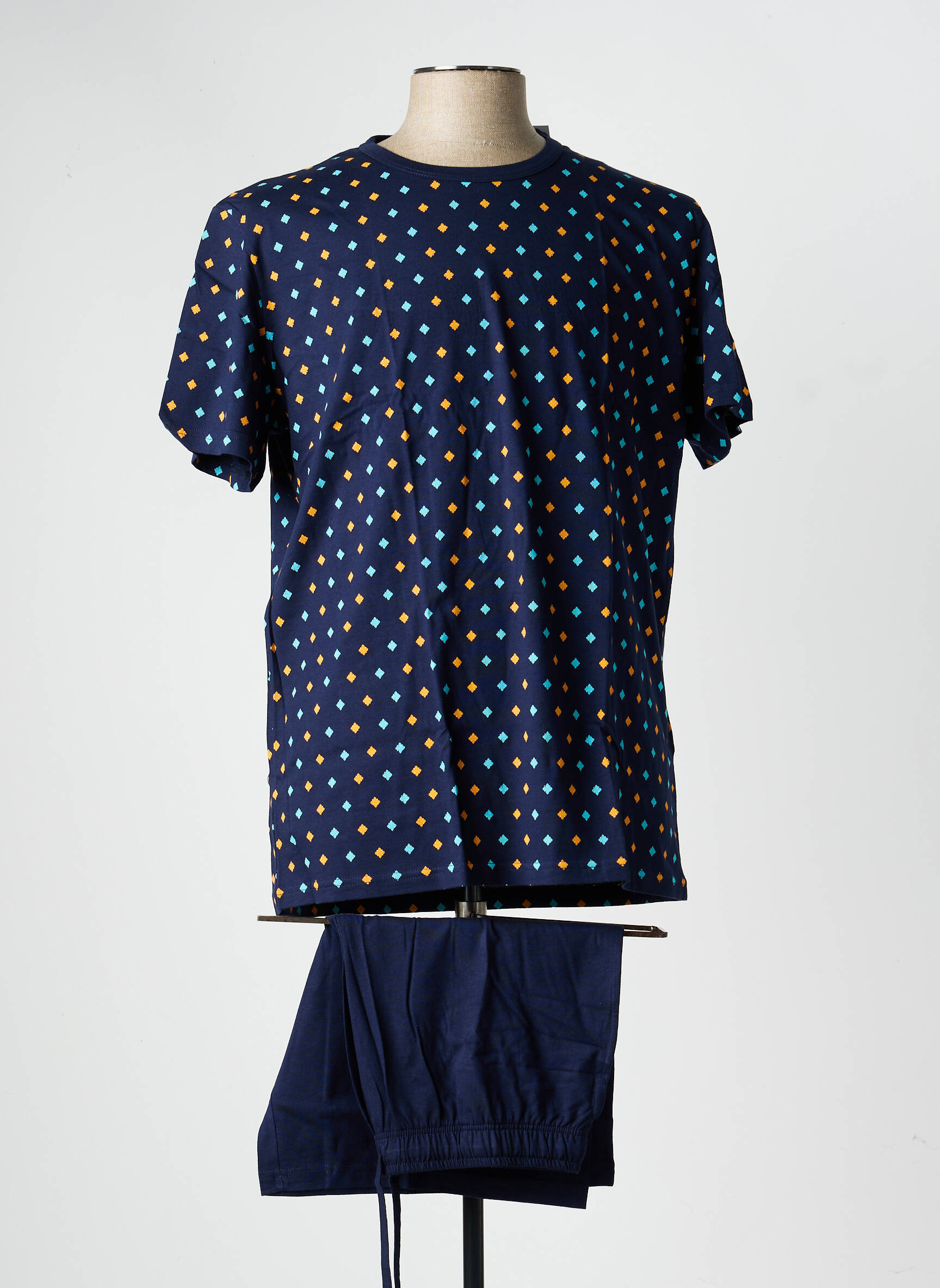 Pyjashort stretch bleu HOM homme